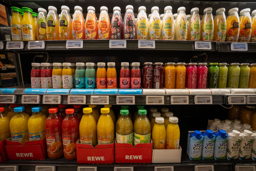 Einkaufen bei REWE in Straubing